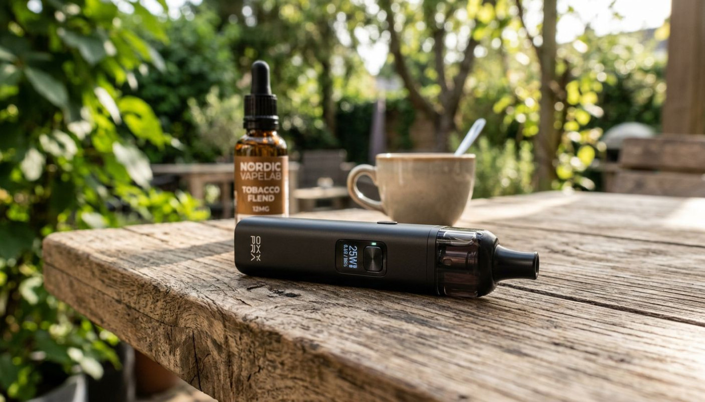 Cigarette électronique carrée : le compact change l’expérience