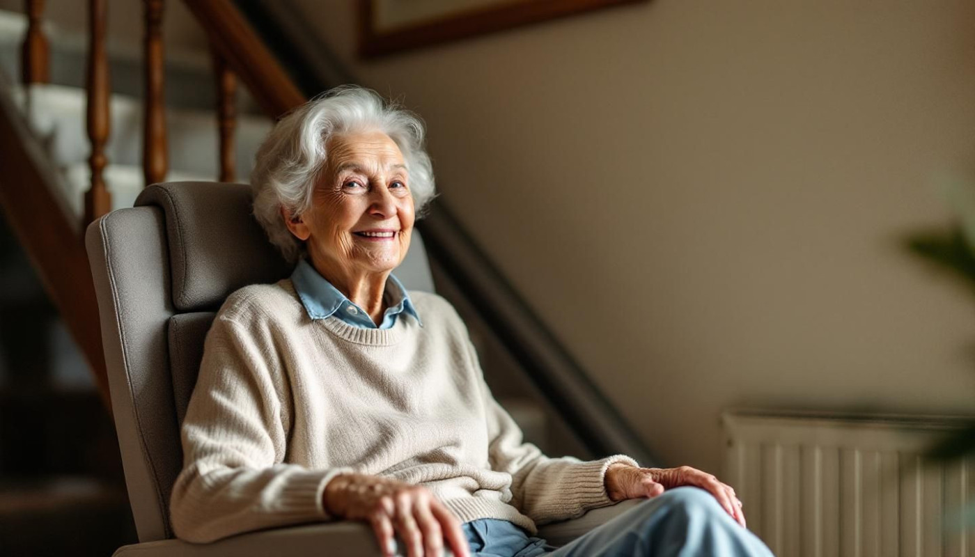 Comment un monte-escalier améliore-t-il l'autonomie des seniors ?